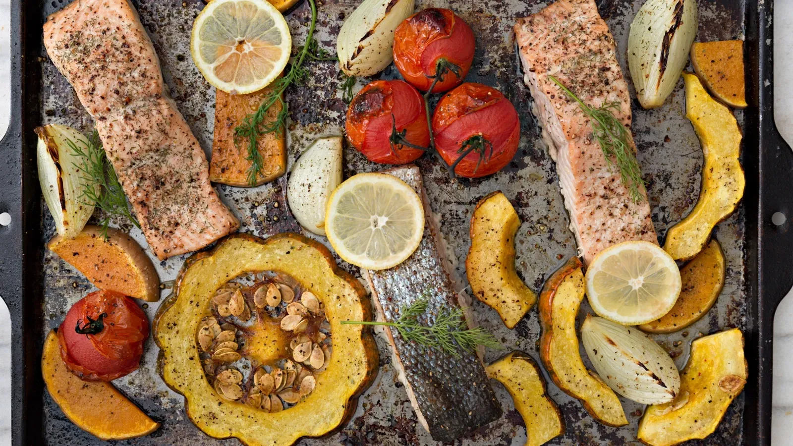 The 15-Minute Mediterranean Sheet-Pan Dinner for Busy Weeknights