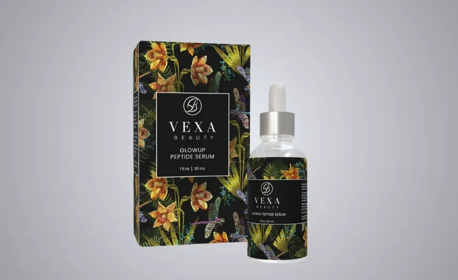 vexa glowup peptide serum