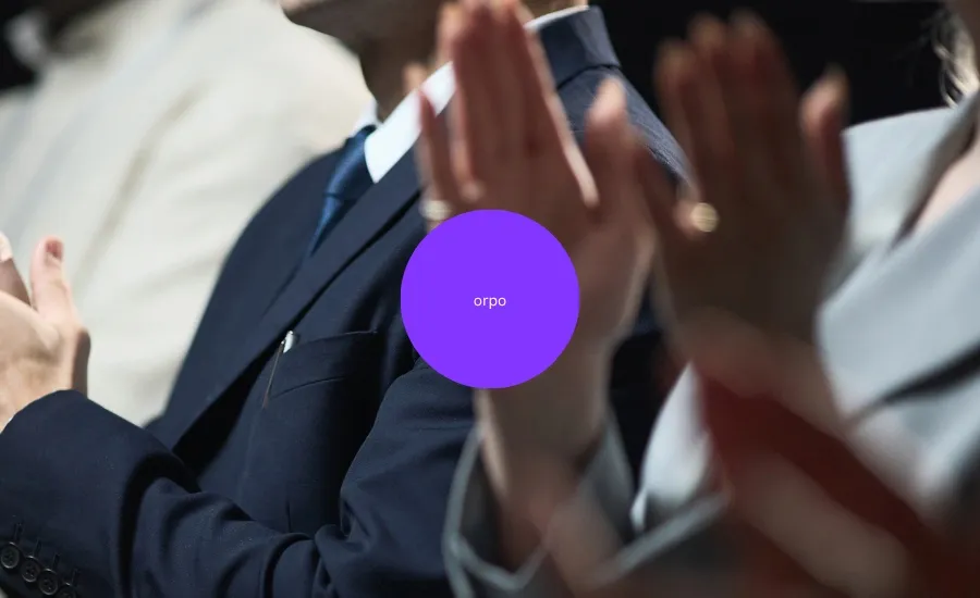 corporate executives clapping their hands
