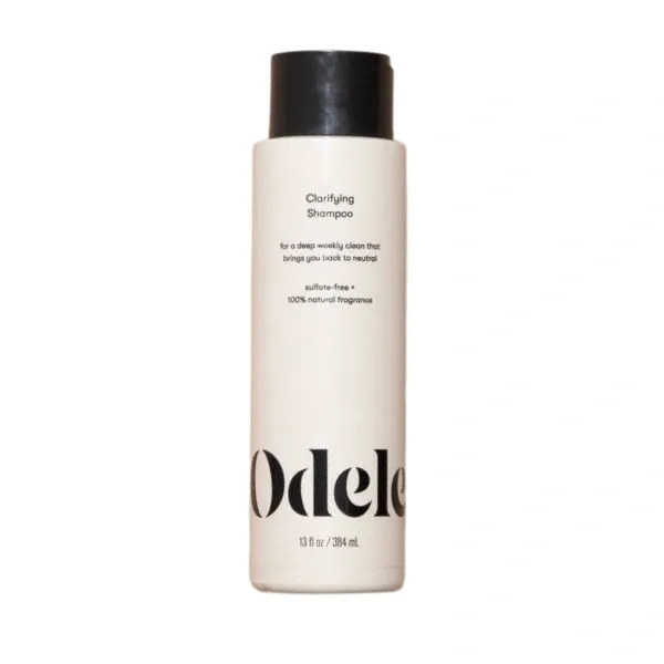 odele clarifying shampoo bottle