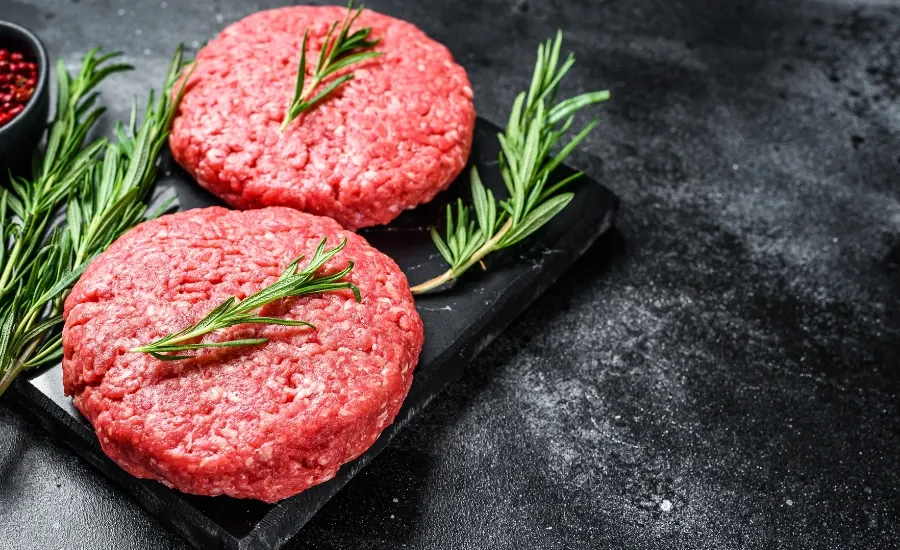 oven baked greek burgers with potatoes