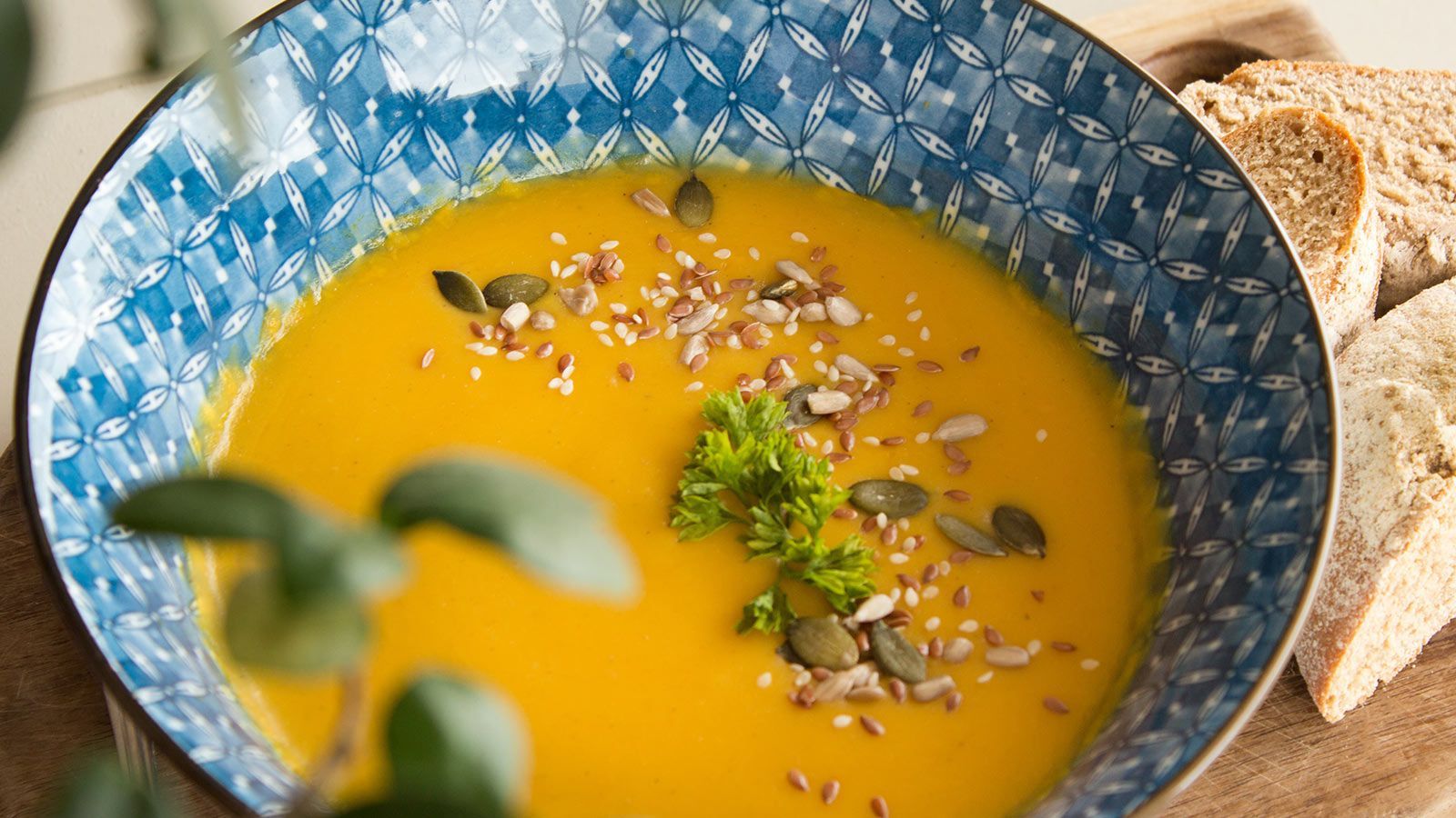 Recipe: Pumpkin Cream with Spicy Pepper Oil